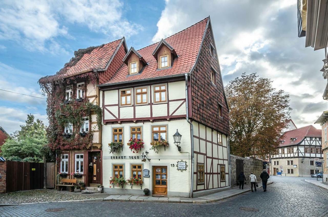 Ferienwohnungen An Der Blasiikirche Quedlinburg Eksteriør bilde